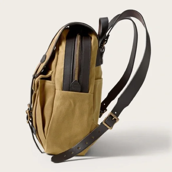 Filson Rugged Twill Rucksack Tan - Picture 3 of 16